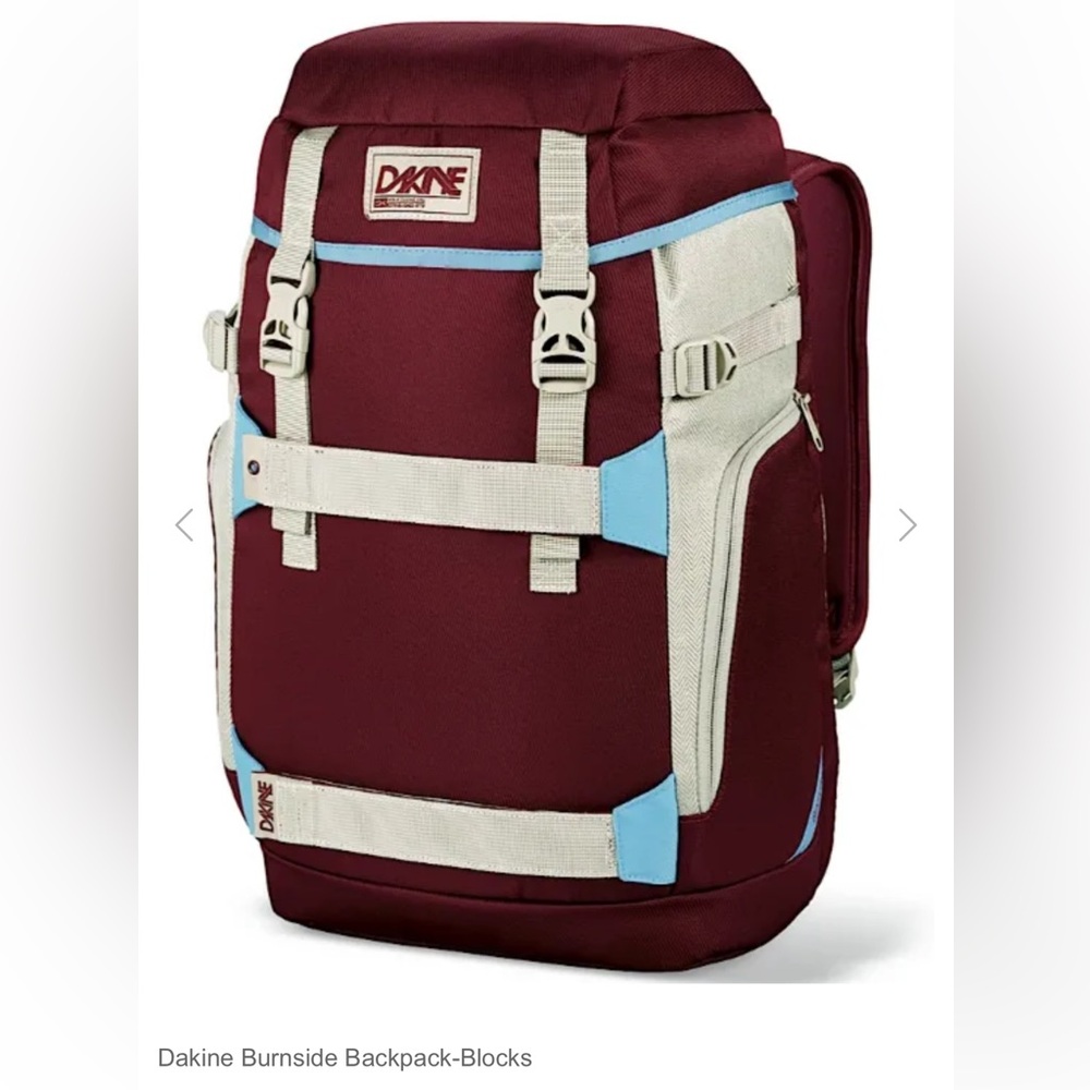 DAKINE Burnside Lap Top Back Pack - Blocks - rare/discontinued.